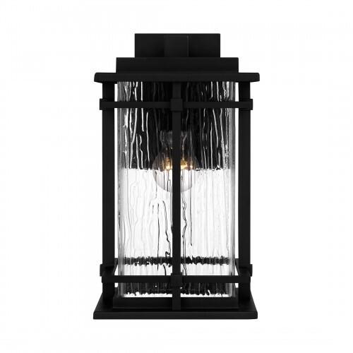 Quoizel MCL8408EK McAlister Outdoor wall 1 light earth black Outdoor