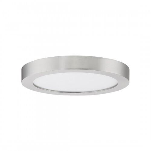 Quoizel OST1708BN Outskirts Flush mount 7.5"d brushed nickel Flush Mount