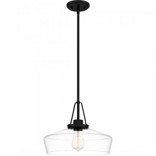 Quoizel QP5584MBK Quoizel Pendant Pendant 1 light matte black Pendant