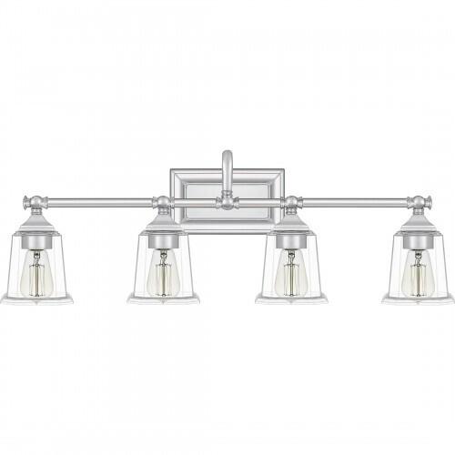 Quoizel NLC8604C Nicholas Bath 4 light polished chrome Bath Light