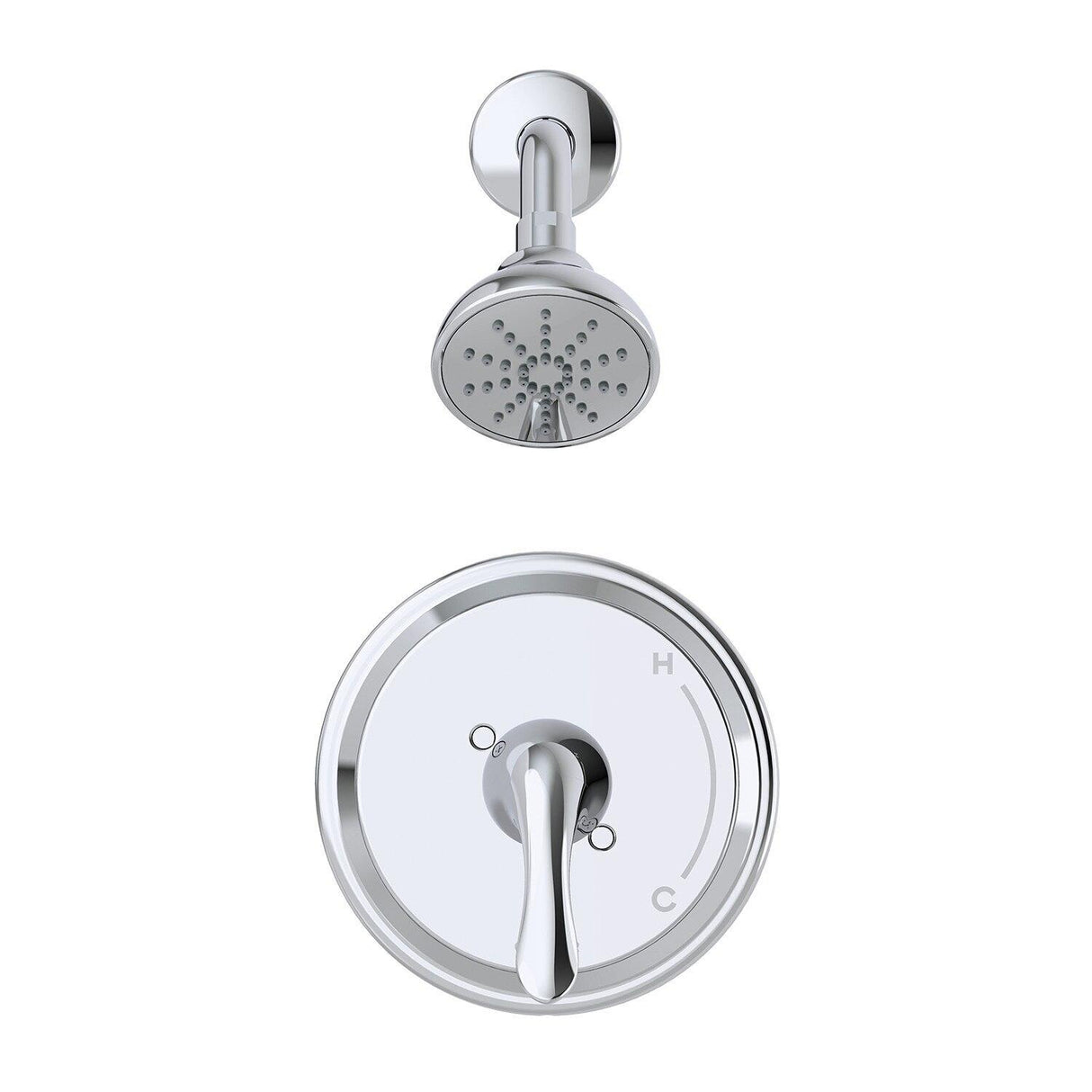 Gerber G00G9154BNTC Brushed Nickel Viper Single Handle Shower Only Trim Kit & TREYS...