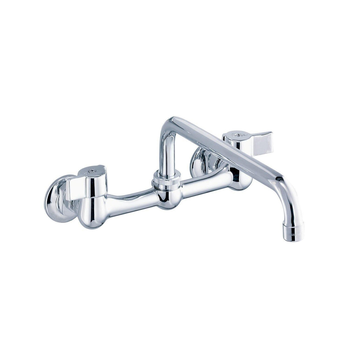 Gerber G0042690 Chrome Classics Two Handle Wall Mount Kitchen Faucet W/ 8" S...