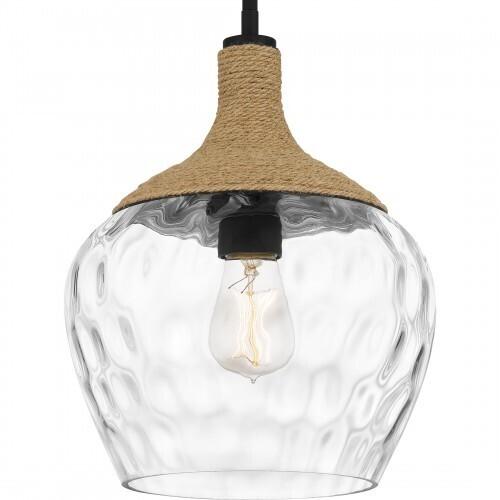 Quoizel QPPC5603MBK Quoizel Piccolo Pendant Mini pendant 1 light matte black Mini Pendant