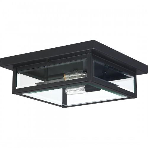 Quoizel WVR1312EK Westover Flush mount 2 lights earth black Flush Mount