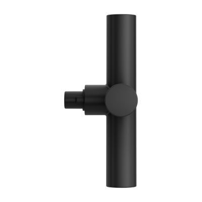 Pfister Matte Black Single Cross Handle for Slide Bar Kit HHL-G16TNTB