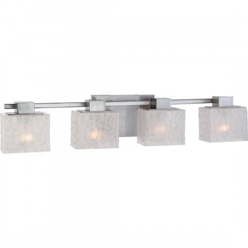 Quoizel MLD8604BN Melody Bath fixture 4 light brsh nikl Bath Light