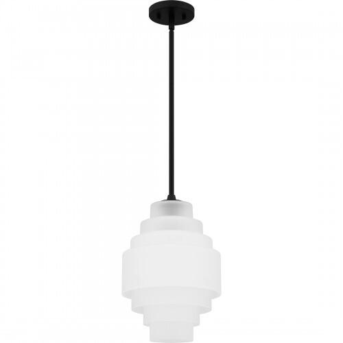 Quoizel QPP6186MBK Quoizel Piccolo Pendant Mid pendant 1 light matte black Mini Pendant