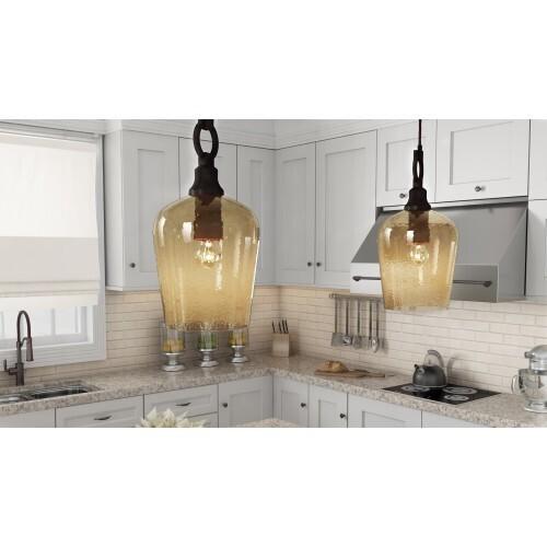 Quoizel CKKD1509WT Kendrick Mini pendant wstrn brnz 9"d Mini Pendant