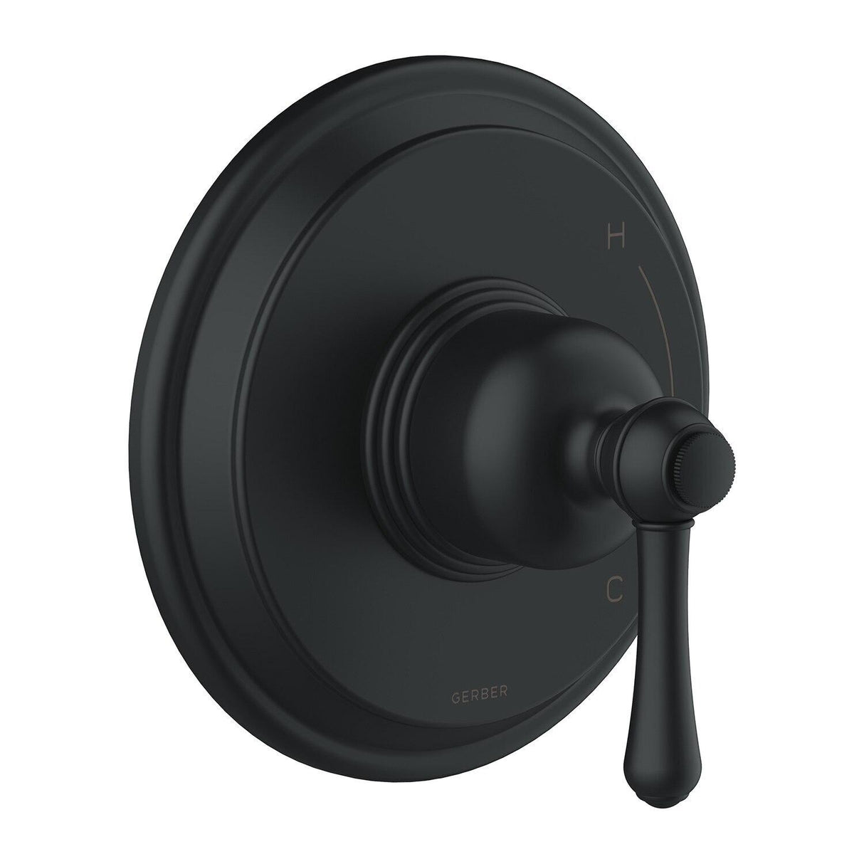 Gerber D510457BSTC Satin Black Opulence Valve-only Trim Kit