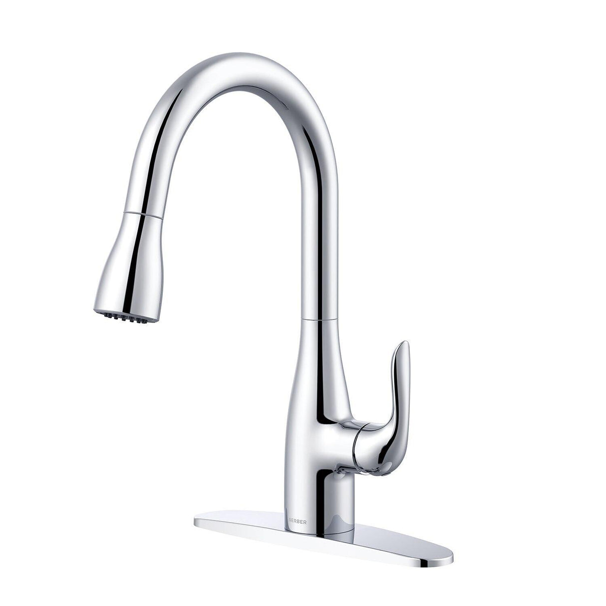 Gerber G0040164 Viper Single Handle Pull-down Kitchen Faucet - Chrome