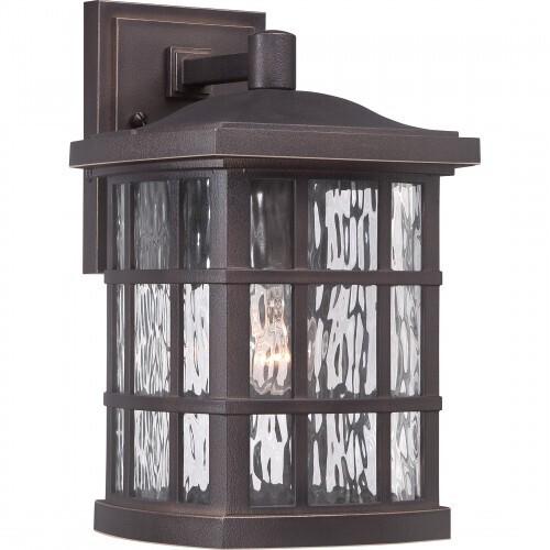 Quoizel SNN8408PN Stonington Outdoor wall plld brnz Outdoor Lantern