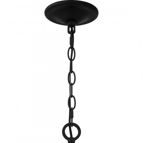 Quoizel AEA5026MBK Althea Chandelier 5 lights matte black Chandelier