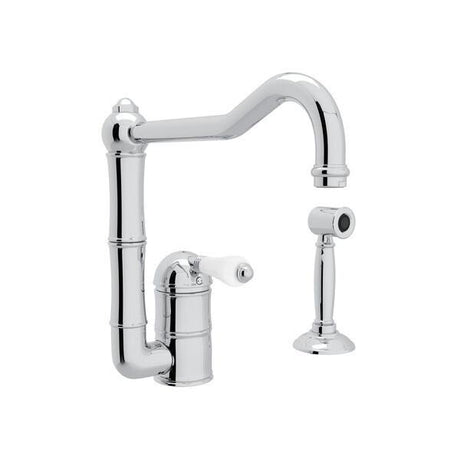 ROHL A3608LPWSAPC-2 Acqui® Kitchen Faucet With Side Spray