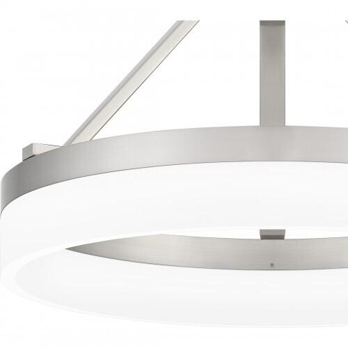 Quoizel PCOH1716BN Cohen Semi flush mount led light brushed nicke Semi-Flush Mount