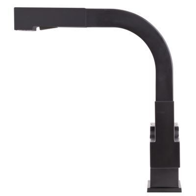 Pfister Black Arkitek 1-handle, Pull-out Kitchen Faucet LG534-LPMB