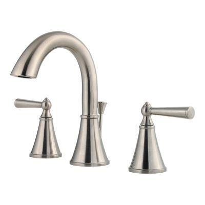 Pfister Brushed Nickel Saxton Widespread Bath Faucet LG49-GL0K