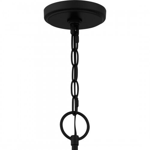 Quoizel HLS5026MBK Hillside Chandelier 5 lights matte black Chandelier