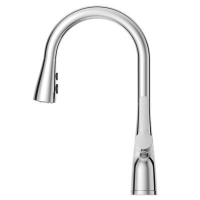 Pfister Polished Chrome Pull-down Kitchen Faucet LG529-NEC