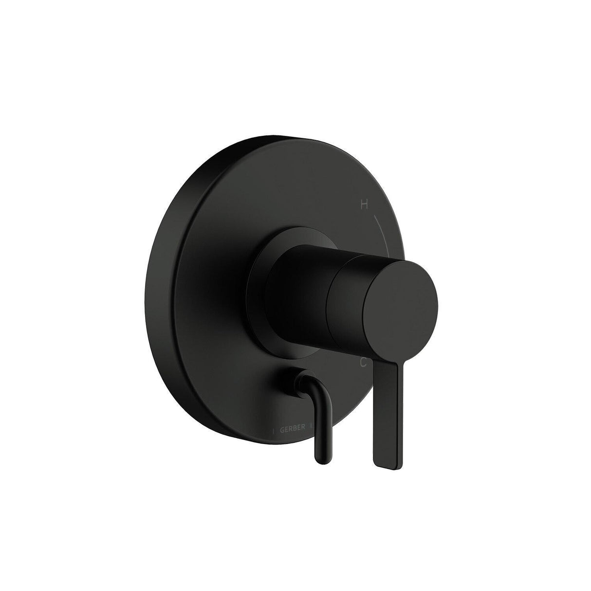 Gerber D500430BSTC Amalfi Valve-only Trim Kit, Diverter On Valve - Satin Black