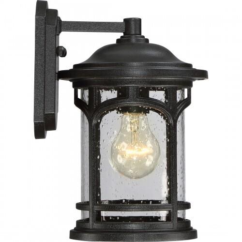 Quoizel MBH8407K Marblehead Outdoor wall mystic black Outdoor Lantern