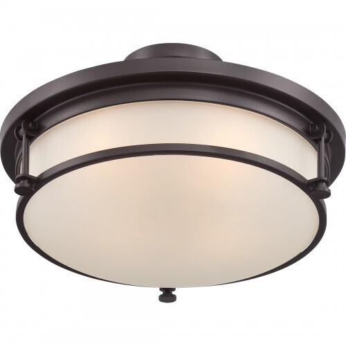 Quoizel SLR1716WT Sailor Semi flush 16" westrn brnz Semi-Flush Mount
