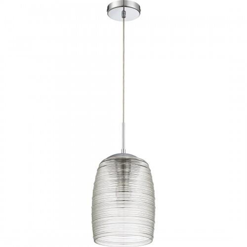 Quoizel QPP2784C Rebound Mini pendant polish chrome 9"d Mini Pendant