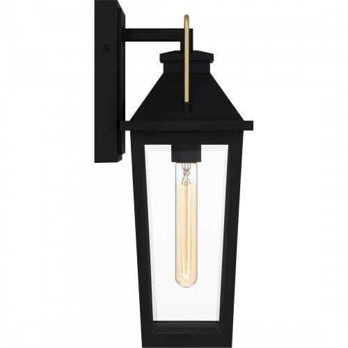 Quoizel BUK8406MBK Buckley Outdoor wall 1 light matte black Outdoor Lantern