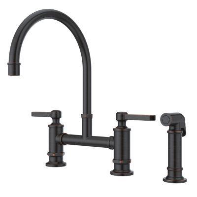 Pfister Tuscan Bronze 2-handle Kitchen Faucet LG31-TDY