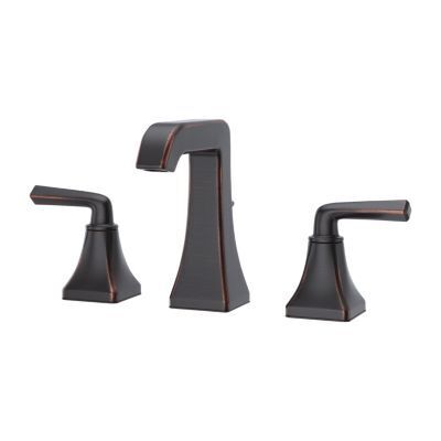 Pfister Tuscan Bronze Park Avenue Widespread Bath Faucet LG49-FE0Y