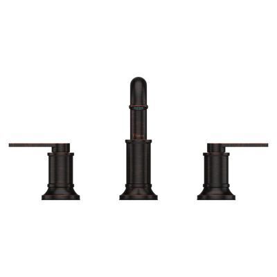 Pfister Tuscan Bronze 2-handle 8" Widespread Bathroom Faucet LG49-COL0Y