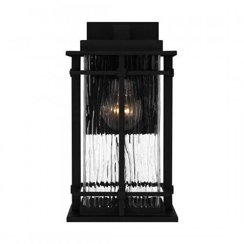 Quoizel MCL8406EK McAlister Outdoor wall 1 light earth black Outdoor