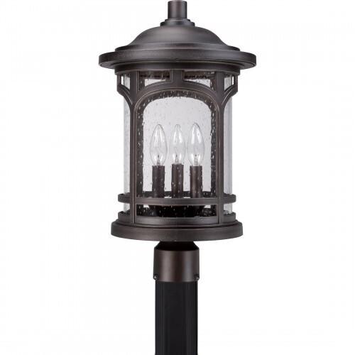 Quoizel MBH9011PN Marblehead Outdoor post palladian bronze Outdoor Lantern
