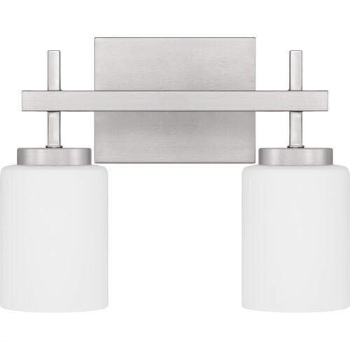 Quoizel WLB8613BN Wilburn Bath 2 light led brushed nickel Bath Light