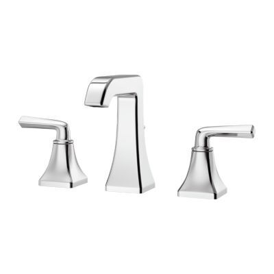 Pfister Polished Chrome Park Avenue Widespread Bath Faucet LG49-FE0C
