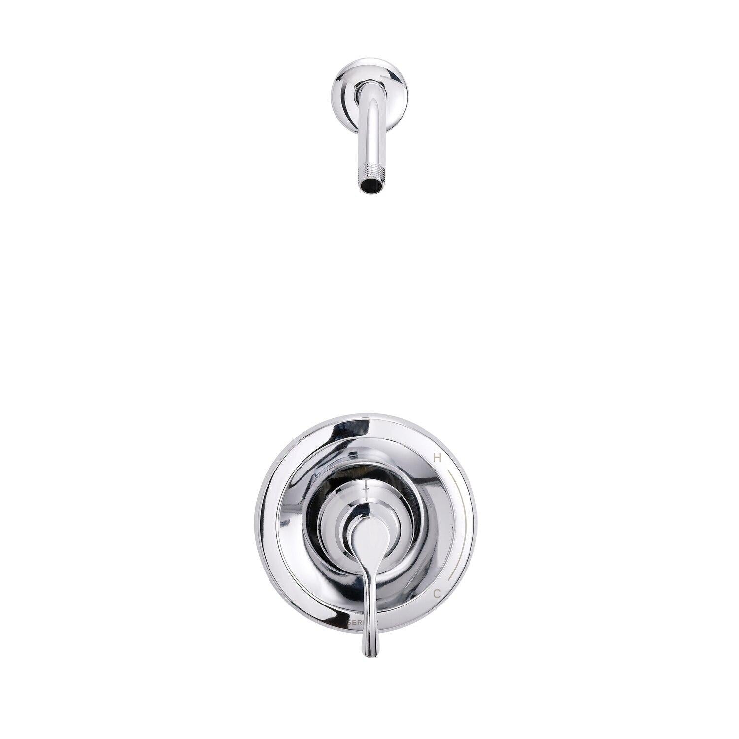 Gerber D510522LSBNTC Brushed Nickel Antioch Shower-only Trim Kit, Without Showerhead