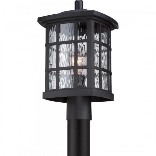 Quoizel SNN9009K Stonington Outdoor post mystic black Outdoor Lantern