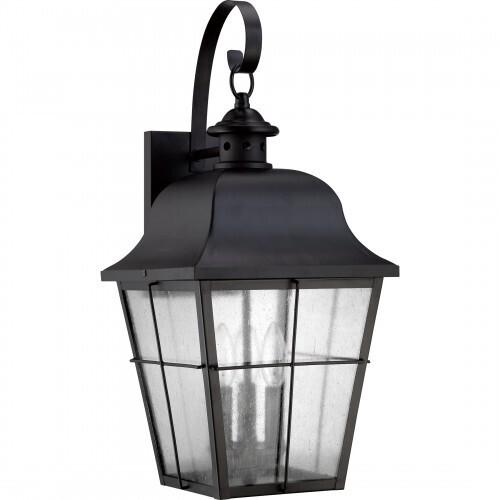 Quoizel MHE8410K Millhouse Outdoor wall mystic blck Outdoor Lantern