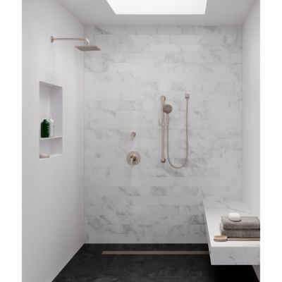 Pfister Brushed Nickel Kelen Diverter Handle 016-MF1K