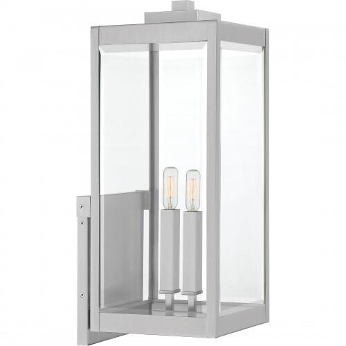 Quoizel WVR8409SS Westover Outdoor wall 2 light stainless steel Outdoor