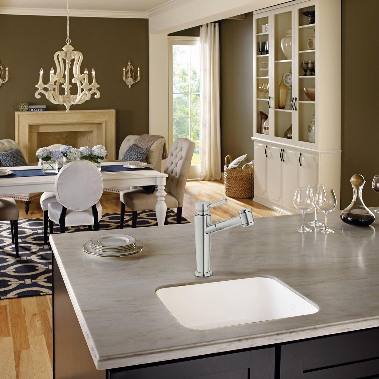 FRANKE CCK110-19WH Cisterna 21.62-in. x 17.38-in. White Undermount Single Bowl Fireclay Kitchen Sink In White