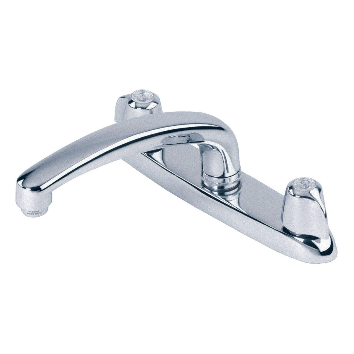 Gerber G0042116 Chrome Classics Two Handle Kitchen Faucet Deck Plate MOUNTED...