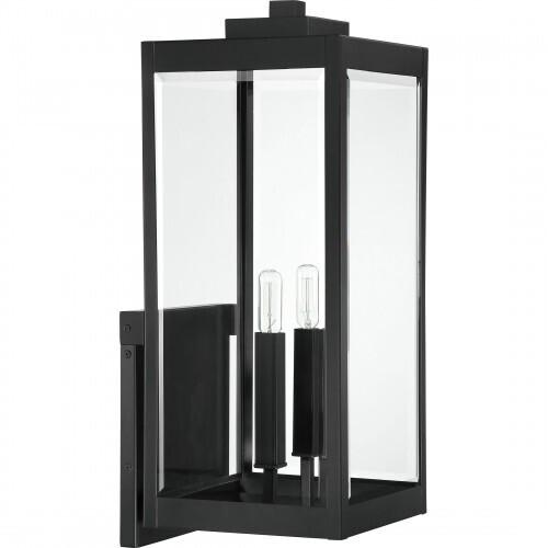 Quoizel WVR8409EK Westover Outdoor wall 2 light earth black Outdoor