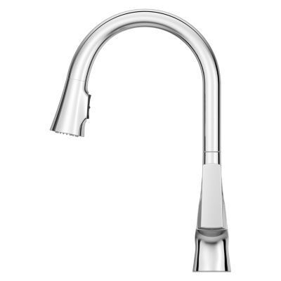 Pfister Polished Chrome 1-handle Pull-down Kitchen Faucet GT529-NRC