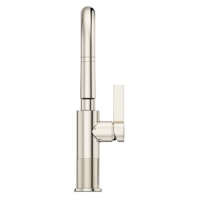 Pfister Polished Nickel 1-handle Pull-down Bar/prep Kitchen Faucet GT572-MTD