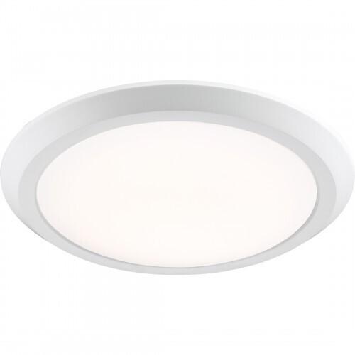 Quoizel VRG1616W Verge Flush mount 16"d white Flush Mount