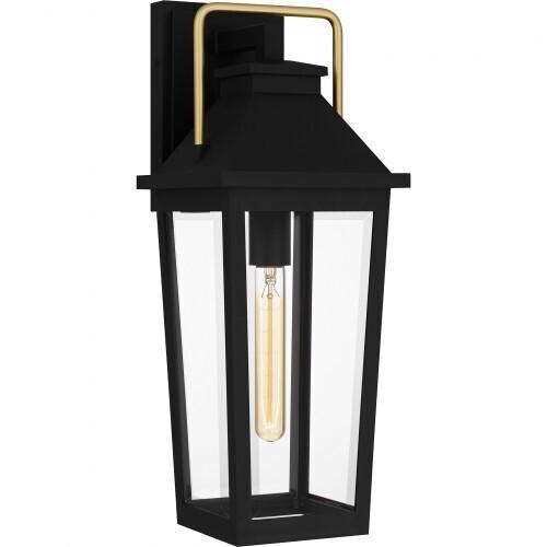 Quoizel BUK8407MBK Buckley Outdoor wall 1 light matte black Outdoor Lantern