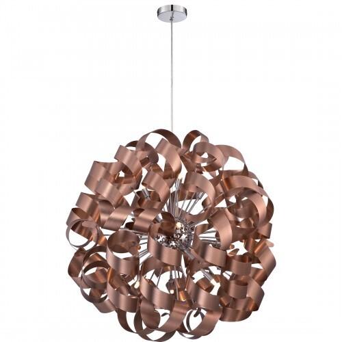 Quoizel RBN2831SG Ribbons Pendant satin copper 31"d Pendant