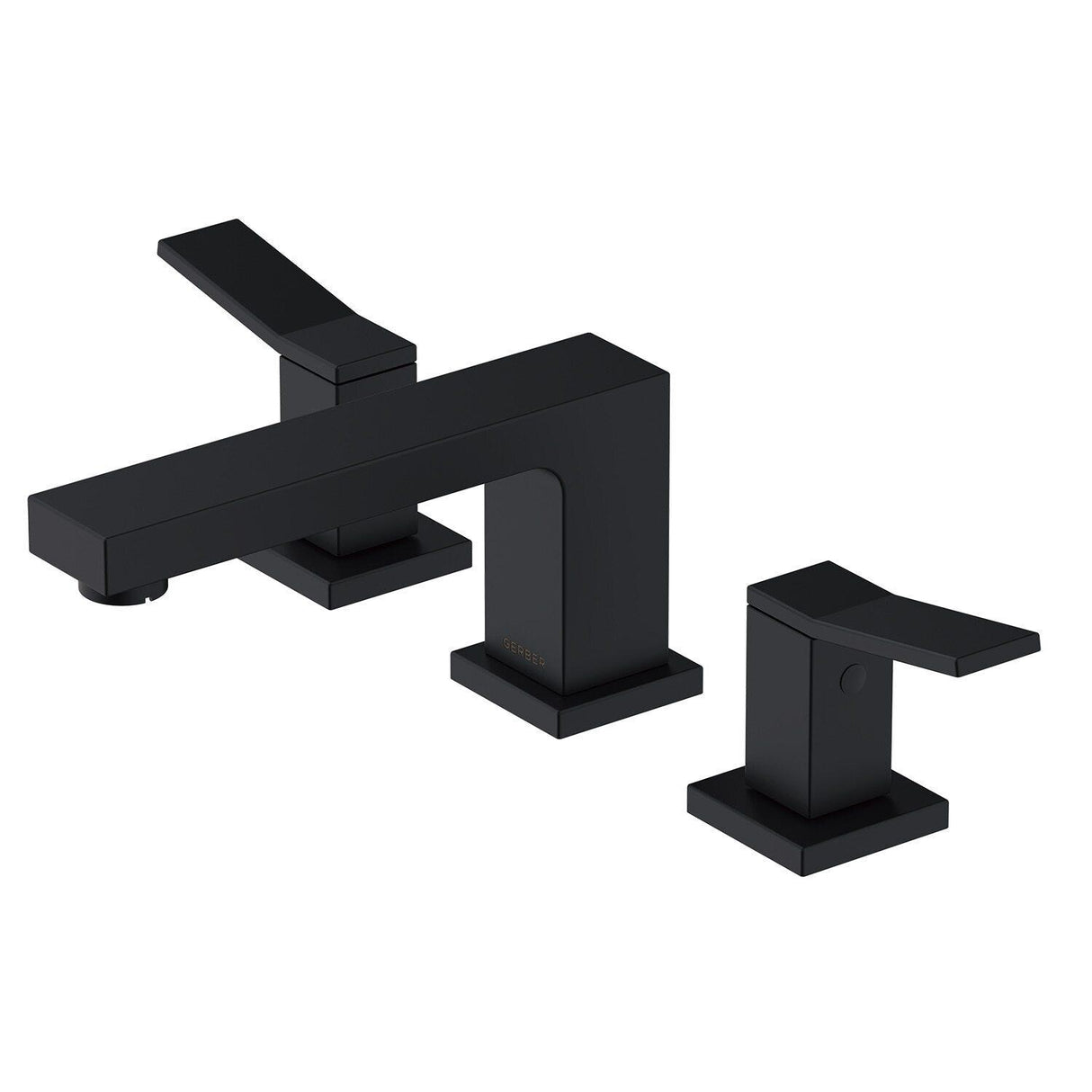 Gerber D304119BS Satin Black Avian Two Handle Widespread Lavatory Faucet