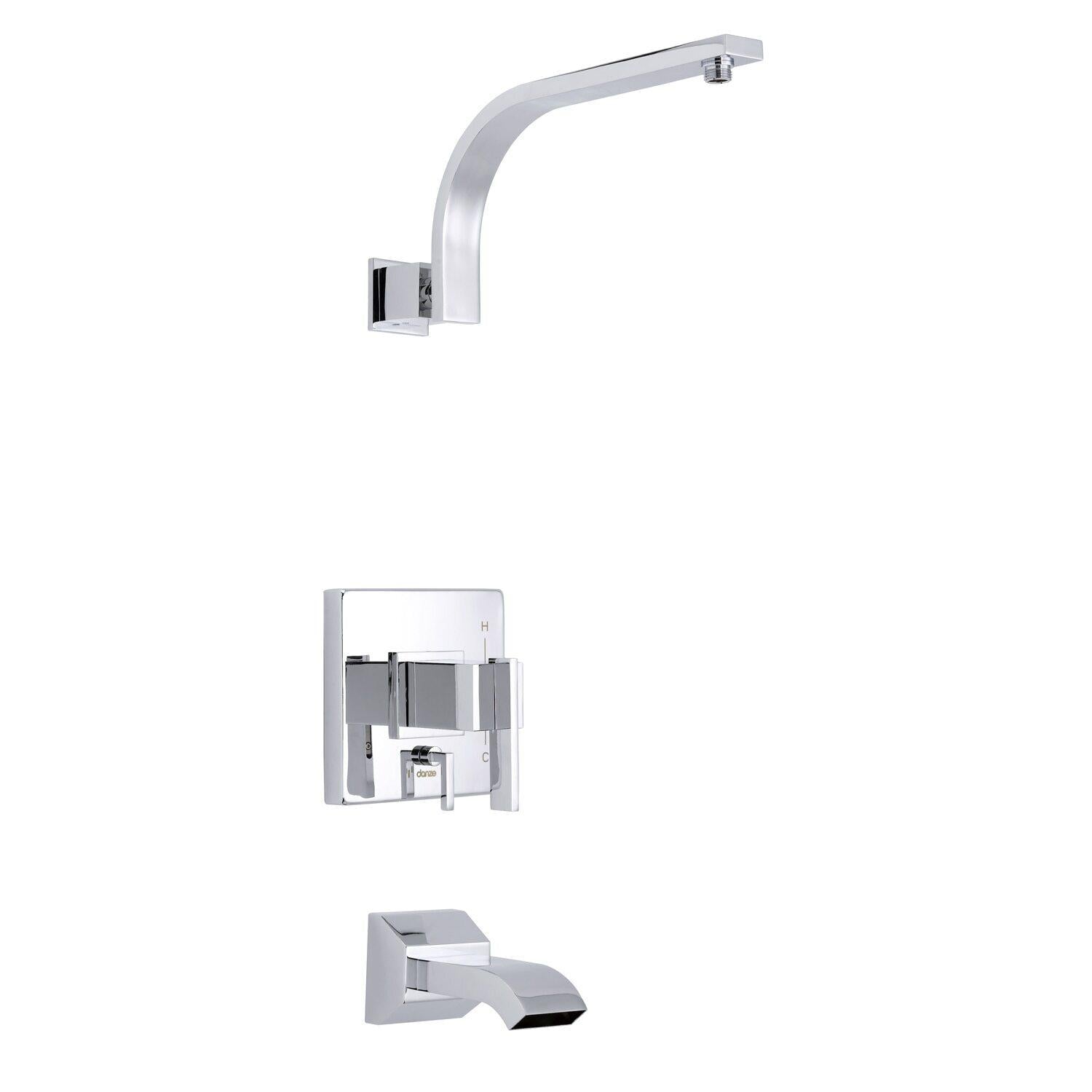 Gerber D510044LSTC Chrome Sirius Tub & Shower Trim Kit, Without Showerhead