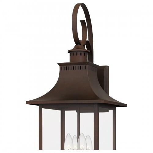 Quoizel CCR8412CU Chancellor Outdoor wall 4 lights copper bronze Outdoor